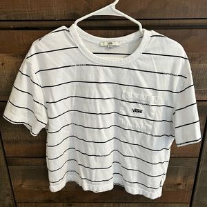 Vans Boxy Striped Crewneck